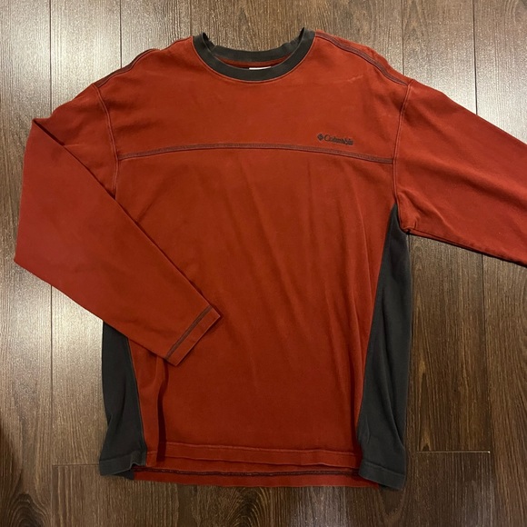 Vintage Columbia long sleeve tee - Size M, burnt orange - Picture 1 of 4